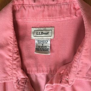 Like New Corduroy LL Bean Button Down